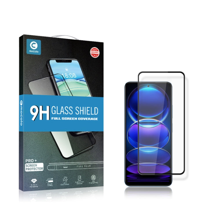For Xiaomi Redmi Note 12 Pro mocolo 2.5D Full Glue Tempered Glass Full Film - free shipping - PMC TechLife - Order now!