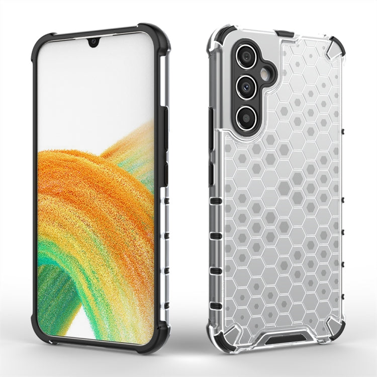 For Samsung Galaxy A34 5G Honeycomb Shockproof Phone Case(White) - free shipping - PMC TechLife - Order now!