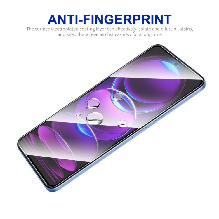 For Xiaomi Redmi Note 12 Pro+ 10pcs ENKAY Full Glue 0.26mm 9H 2.5D Tempered Glass Full Film