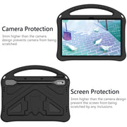 For Lenovo Tab P11 Pro 11.2 2023 TB-132FU / TB-138FC / P11 Pro11.5 2022 TB-J706F 2021 / TB-J716 2022 EVA Shockproof Tablet Case with Holder(Black)