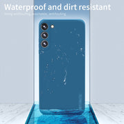 For Samsung Galaxy S23 5G PINWUYO Sense Series Liquid Silicone TPU Phone Case(Blue)