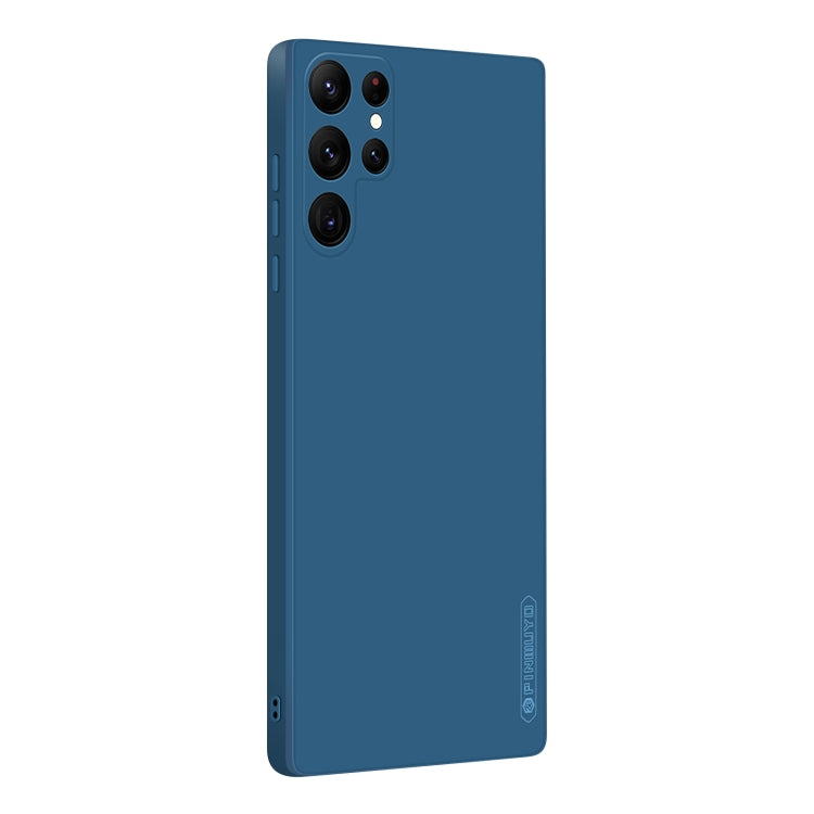 For Samsung Galaxy S23 Ultra 5G PINWUYO Sense Series Liquid Silicone TPU Phone Case(Blue) - free shipping - PMC TechLife - Order now!