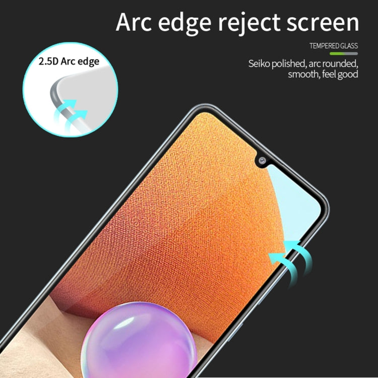 For Samsung Galaxy A14 5G PINWUYO 9H 2.5D Full Screen Tempered Glass Film(Black)