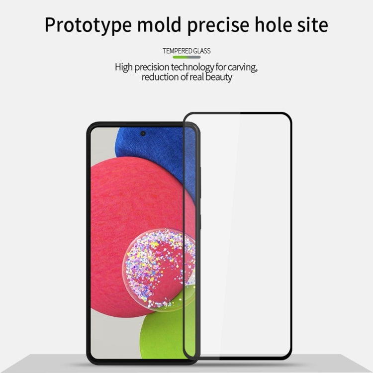 For Samsung Galaxy A54 5G PINWUYO 9H 2.5D Full Screen Tempered Glass Film(Black) - Galaxy Tempered Glass by PINWUYO | Online Shopping South Africa | PMC TechLife | Buy Now Pay Later Mobicred