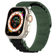 Double Color Nylon Watch Band For Apple Watch Ultra 49mm(Green+Black) - free shipping - PMC TechLife - Order now!
