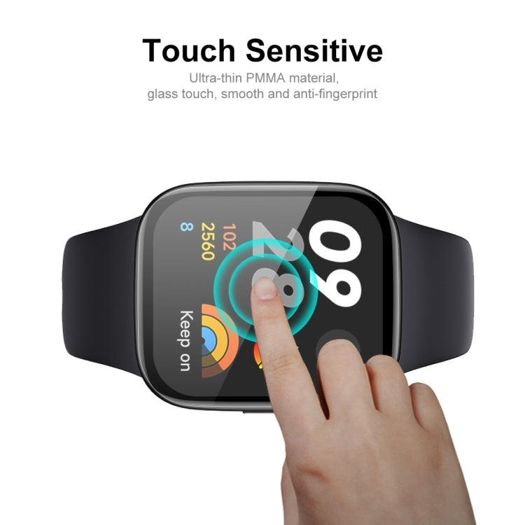5 PCS For Redmi Watch 3 ENKAY 3D Full Coverage Soft PC Edge + PMMA HD Screen Protector Film - free shipping - PMC Jewellery - Order now!