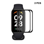 2 PCS For Redmi Smart Band 2 ENKAY Hat-Prince 3D Full Coverage Soft PC Edge + PMMA HD Screen Protector Film