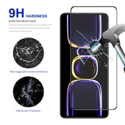 For Xiaomi Redmi K60E 10pcs ENKAY Hat-Prince Full Glue 0.26mm 9H 2.5D Tempered Glass Full Film