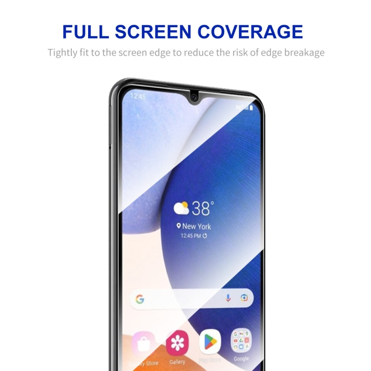 For Samsung Galaxy A14 5G 5pcs ENKAY Hat-Prince Full Glue 0.26mm 9H 2.5D Tempered Glass Full Film - Galaxy Tempered Glass by ENKAY | Online Shopping South Africa | PMC TechLife | Buy Now Pay Later Mobicred