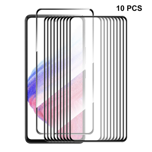 For Samsung Galaxy A54 5G 10pcs ENKAY Hat-Prince Full Glue 0.26mm 9H 2.5D Tempered Glass Full Film - Galaxy Tempered Glass by ENKAY | Online Shopping South Africa | PMC Jewellery | Buy Now Pay Later Mobicred