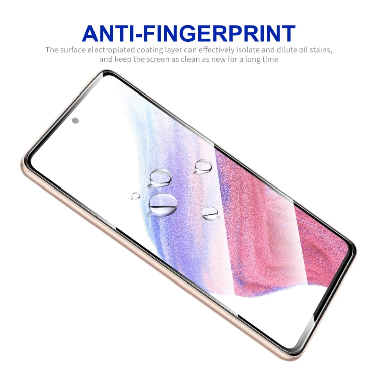 For Samsung Galaxy A54 5G 10pcs ENKAY Hat-Prince Full Glue 0.26mm 9H 2.5D Tempered Glass Full Film - Galaxy Tempered Glass by ENKAY | Online Shopping South Africa | PMC TechLife | Buy Now Pay Later Mobicred