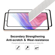 For Samsung Galaxy A54 5G 5pcs ENKAY Hat-Prince 6D Full Glue Tempered Glass Full Film