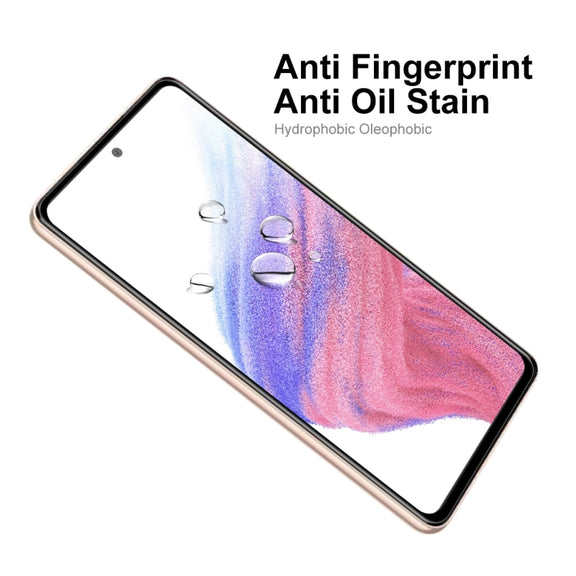 For Samsung Galaxy A54 5G 5pcs ENKAY Hat-Prince 6D Full Glue Tempered Glass Full Film