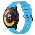 For Xiaomi Watch S1 Active 22mm Concave Striped Slicone Watch Band(Sky Blue)
