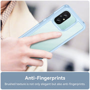For Xiaomi Redmi 12C Colorful Series Acrylic + TPU Phone Case(Blue)