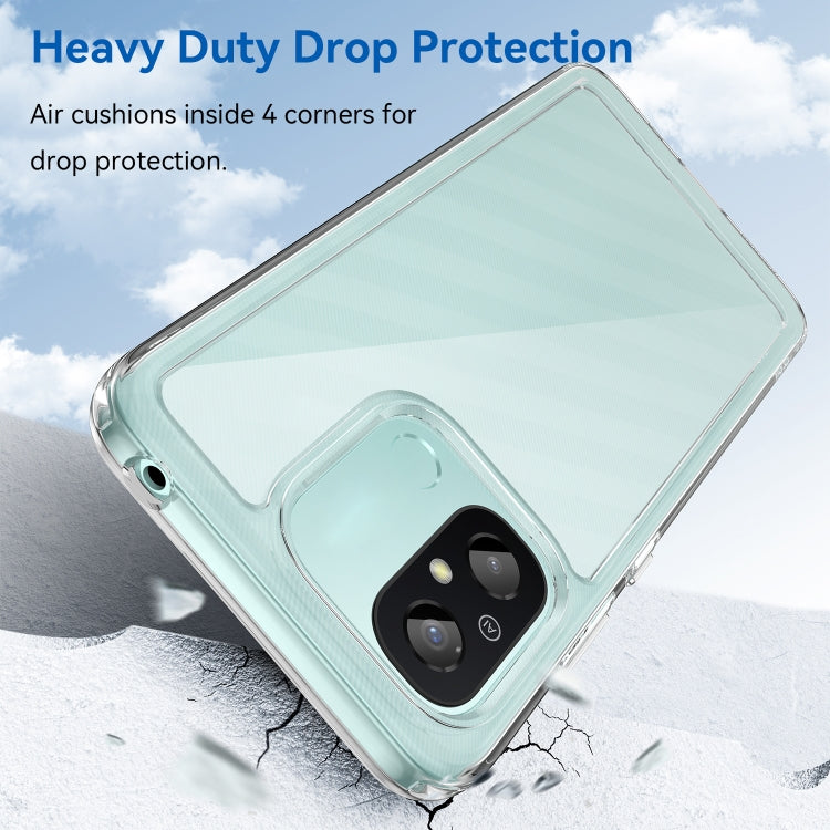 For Xiaomi Redmi 12C Colorful Series Acrylic + TPU Phone Case(Transparent) - free shipping - PMC TechLife - Order now!