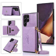For Samsung Galaxy S23 Ultra 5G Cross-body Wallet Card Bag Leather Phone Case(Purple) - free shipping - PMC TechLife - Order now!