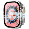 For Apple Watch Ultra / Ultra 2 49mm ENKAY Hat-Prince Waterproof Full Coverage PC Frame + 9H Tempered Glass Case(Transparent) - Watch Cases by ENKAY | Online Shopping South Africa | PMC TechLife | Buy Now Pay Later Mobicred