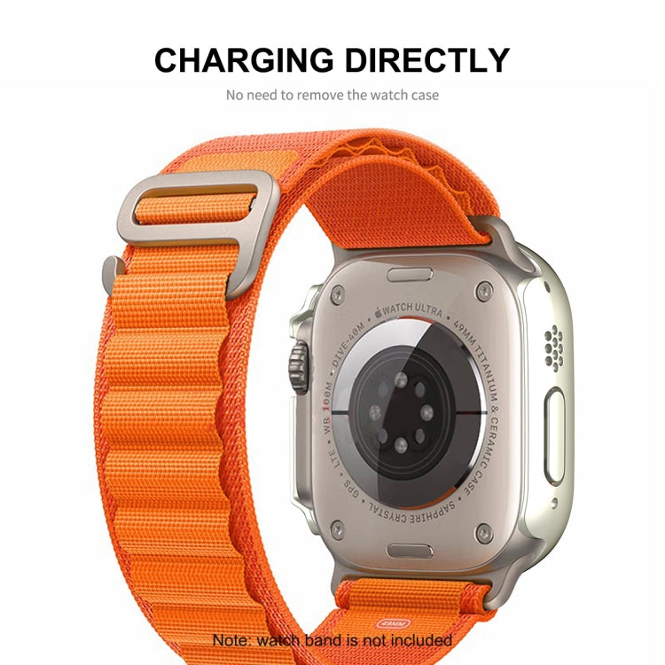 For Apple Watch Ultra / Ultra 2 49mm ENKAY Hat-Prince Waterproof Full Coverage PC Frame + 9H Tempered Glass Case(Pink) - Watch Cases by ENKAY | Online Shopping South Africa | PMC TechLife | Buy Now Pay Later Mobicred