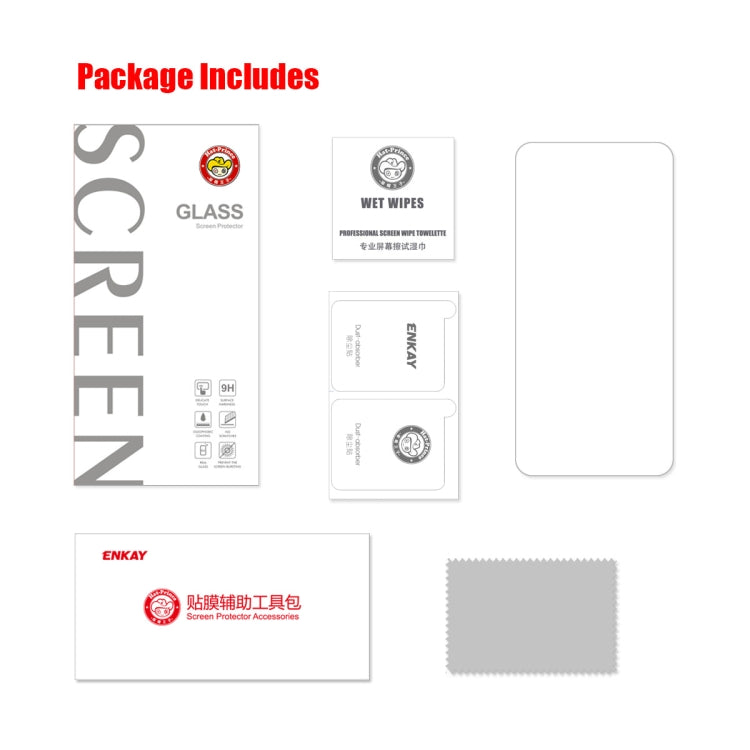 1pc For Samsung Galaxy S23+ 5G ENKAY Hat-Prince 0.18mm Ultra-thin 9H Tempered Glass Film, Support Ultrasonic Fingerprint Unclock - Galaxy S23+ 5G Tempered Glass by ENKAY | Online Shopping South Africa | PMC TechLife | Buy Now Pay Later Mobicred