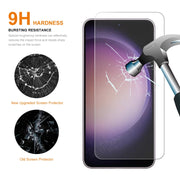 1pc For Samsung Galaxy S23+ 5G ENKAY Hat-Prince 0.18mm Ultra-thin 9H Tempered Glass Film, Support Ultrasonic Fingerprint Unclock