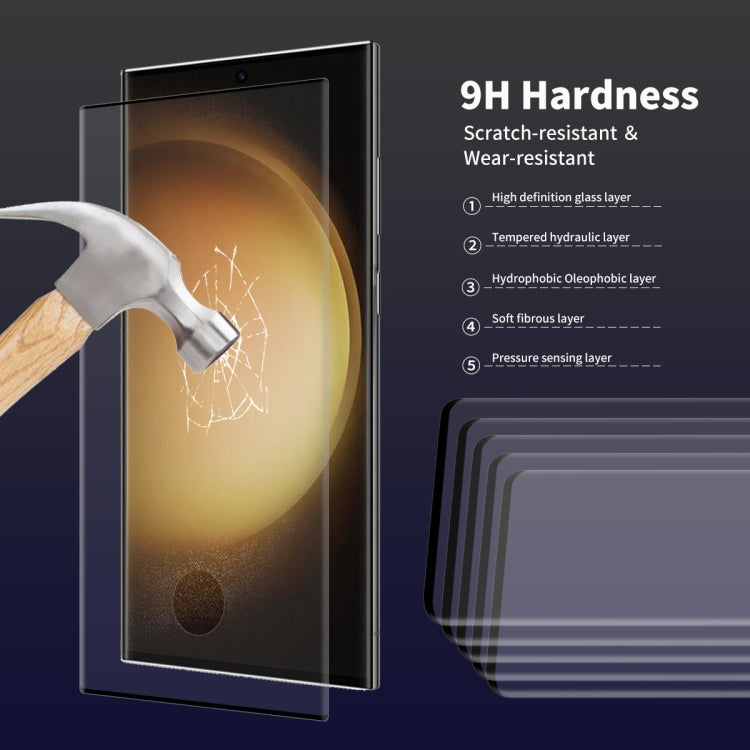1pc For Samsung Galaxy S23 Ultra 5G ENKAY 3D Hot Bending Explosion-proof Full Tempered Glass Film - Galaxy S23 Ultra 5G Tempered Glass by ENKAY | Online Shopping South Africa | PMC TechLife | Buy Now Pay Later Mobicred