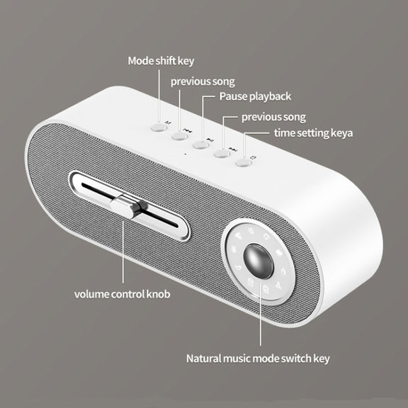 JY-78 Bluetooth Speaker with Sleep White Noise Support Memory Card U-disk(Green)