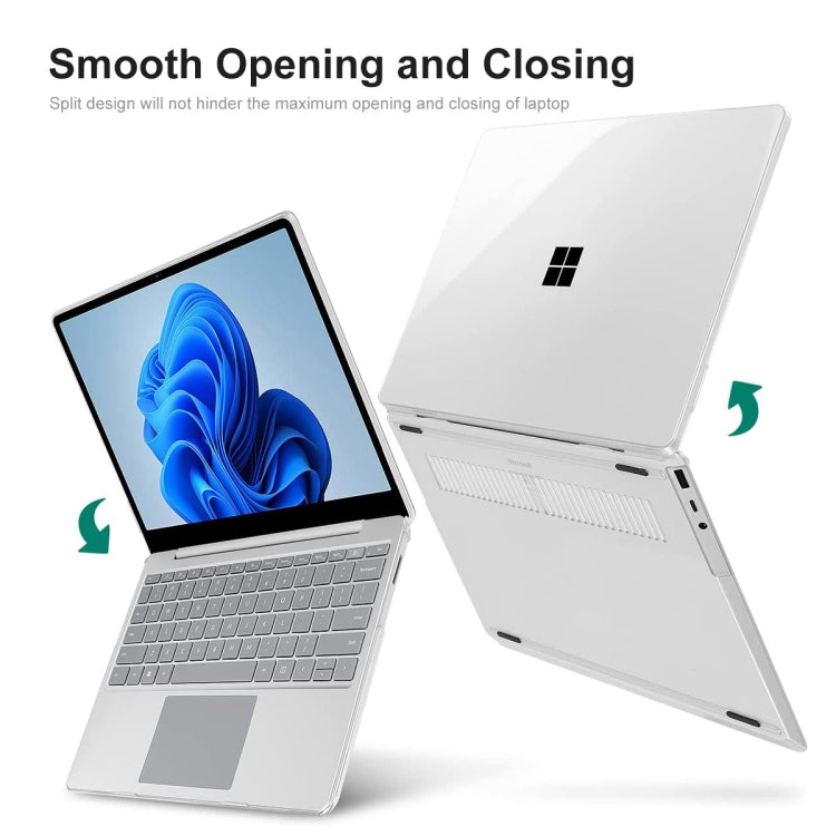For Microsoft Surface Laptop Go 1/2 12.4 1943/2013 ENKAY Hat-Prince Shockproof Crystal Hard Case(Transparent)