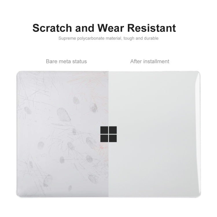 For Microsoft Surface Laptop Go 1/2 12.4 1943/2013 ENKAY Hat-Prince Shockproof Crystal Hard Case(Transparent) - free shipping - PMC Jewellery - Order now!