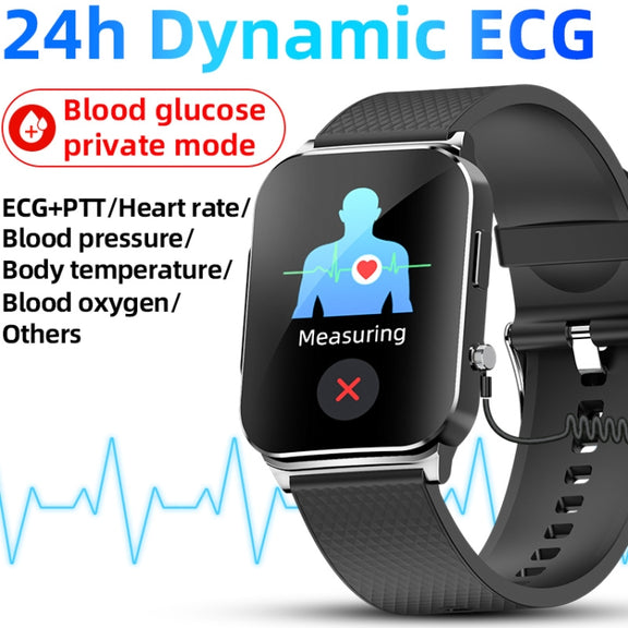 EP03 1.83 inch Color Screen Smart Watch,Support Heart Rate Monitoring / Blood Pressure Monitoring(Black)