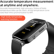 EP03 1.83 inch Color Screen Smart Watch,Support Heart Rate Monitoring / Blood Pressure Monitoring(Black)