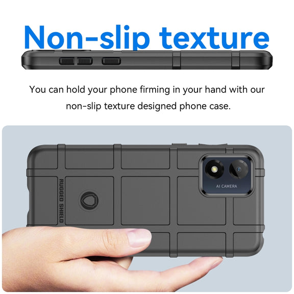 For Motorola Moto E13 Full Coverage Shockproof TPU Phone Case(Black)