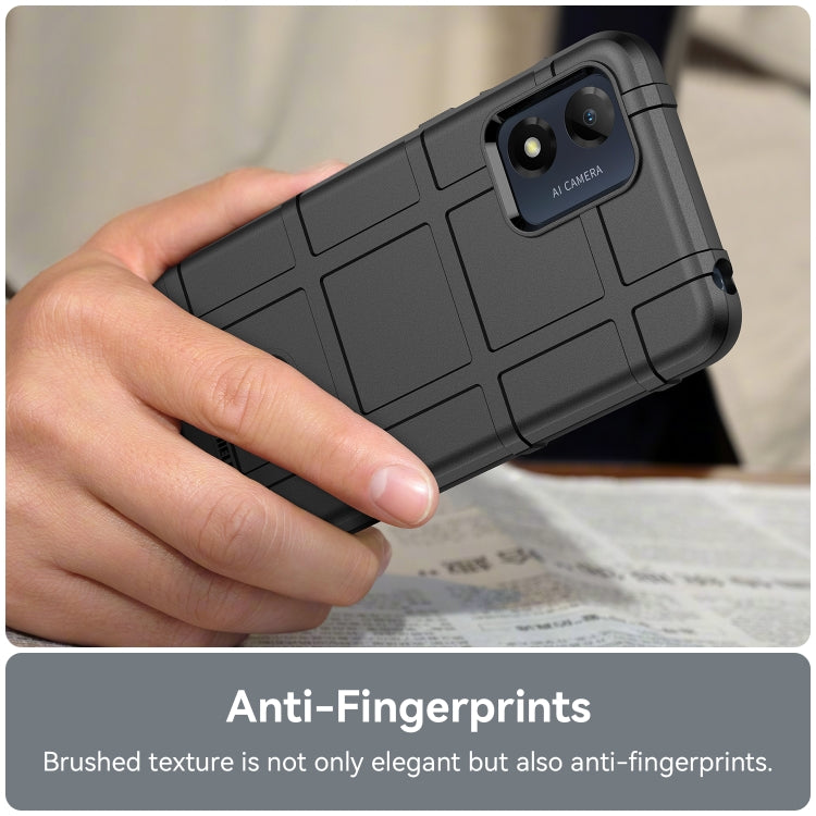 For Motorola Moto E13 Full Coverage Shockproof TPU Phone Case(Black)