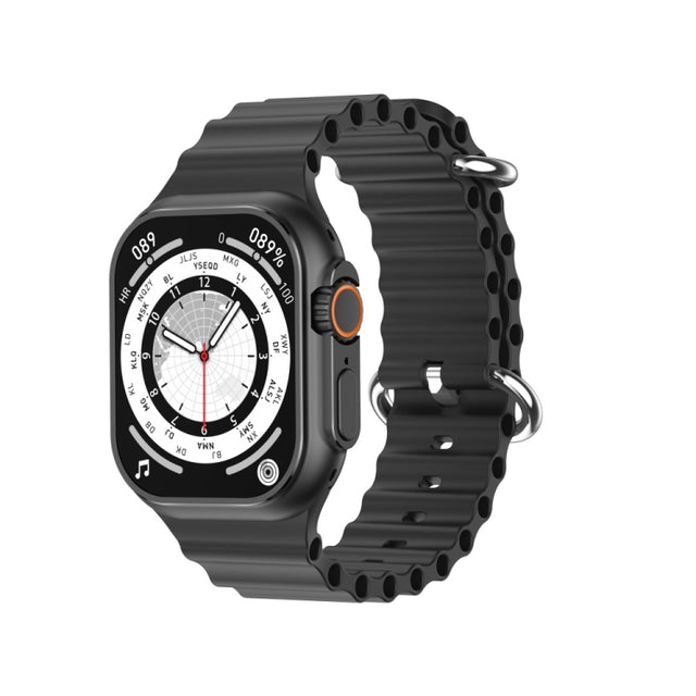 W800 Ultra 2.02 inch Color Screen Smart Watch,Support Heart Rate Monitoring / Blood Pressure Monitoring(Black)