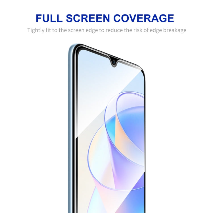 For Honor X7A 4G Global 5pcs ENKAY Hat-Prince Full Glue 0.26mm 9H 2.5D Tempered Glass Full Film - Honor Tempered Glass by ENKAY | Online Shopping South Africa | PMC TechLife | Buy Now Pay Later Mobicred