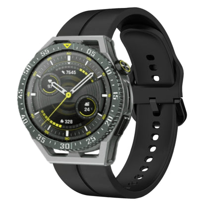 For Huawei Watch GT 3 SE 22mm Loop Silicone Watch Band(Black) - Watch Bands by PMC Jewellery | Online Shopping South Africa | PMC Jewellery | Buy Now Pay Later Mobicred