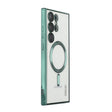 For Samsung Galaxy S23 Ultra 5G ENKAY Electroplated MagSafe Shockproof TPU Phone Case with Lens Film(Green) - free shipping - PMC TechLife - Order now!