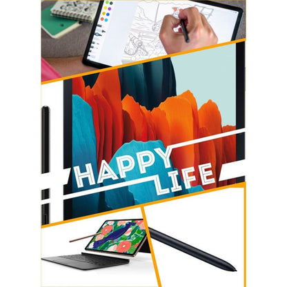 Replacement Touch Stylus S Pen for Samsung Galaxy Tab S7 SM-T870 T876B / Tab S7+ T970 SM-T976B / Tab S6 Lite (Mystic Black) - free shipping - PMC Jewellery - Order now!