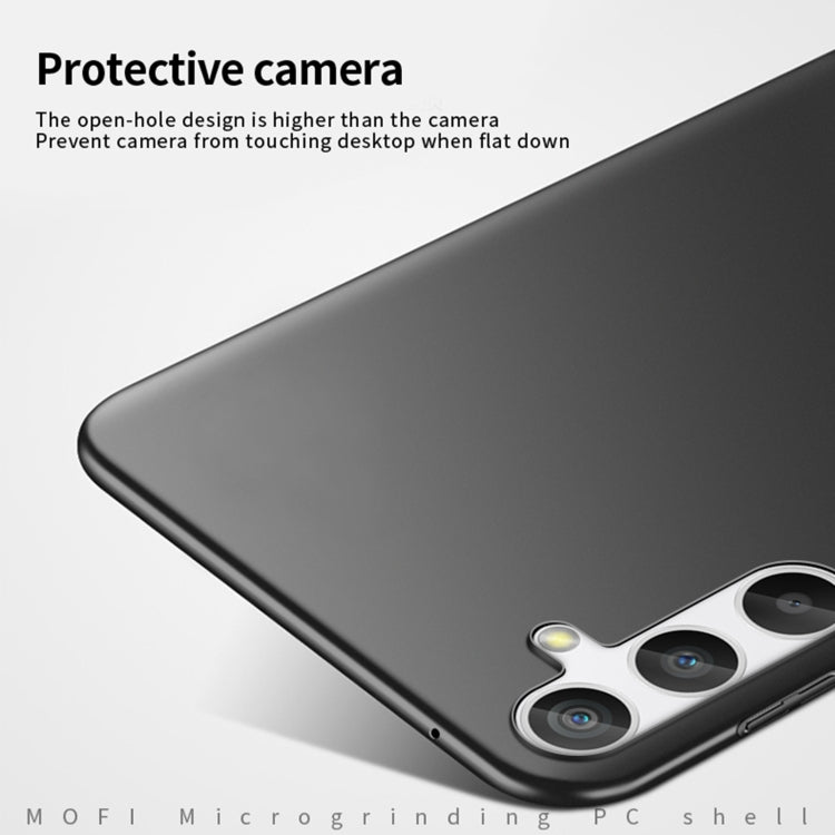 For Samsung Galaxy A34 5G MOFI Frosted PC Ultra-thin Hard Phone Case(Red)