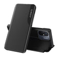 For Xiaomi Redmi 12C Side Display Adsorption Leather Phone Case(Black) - free shipping - PMC TechLife - Order now!