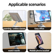 K29 Foldable Lazy Desk Mobile Phone Tablet Stand(White)