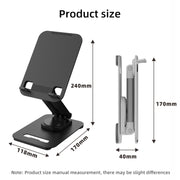 K29 Foldable Lazy Desk Mobile Phone Tablet Stand(White)