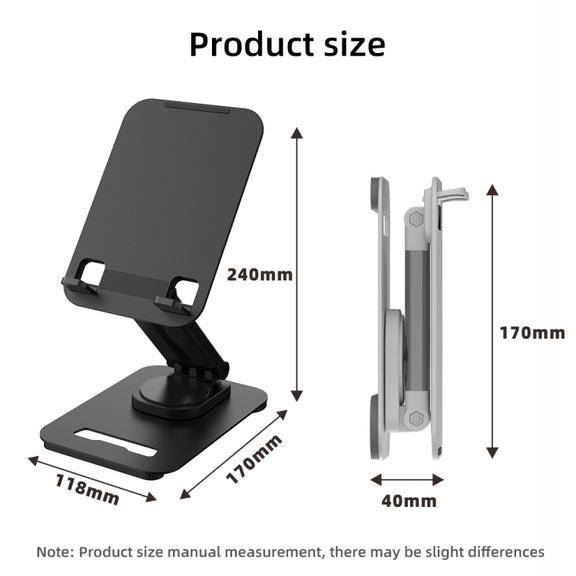K29 Foldable Lazy Desk Mobile Phone Tablet Stand(White)