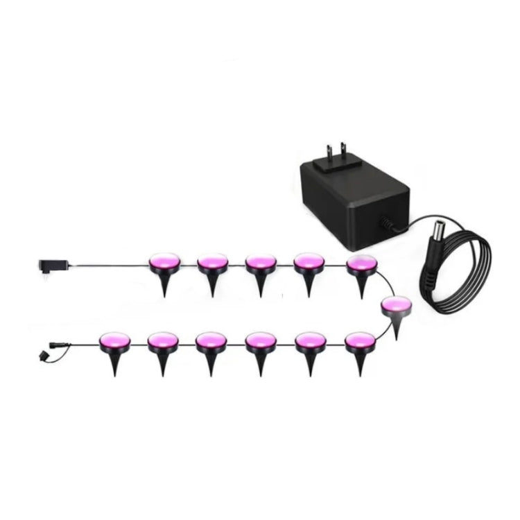 CP01 Outdoor WIFI Smart APP Control Garden Lamp Music Sync Outdoor Ground Lights(EU Plug)