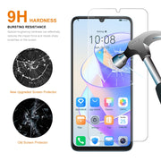 For Honor X7A 5pcs ENKAY Hat-Prince 0.26mm 9H 2.5D High Aluminum-silicon Tempered Glass Film