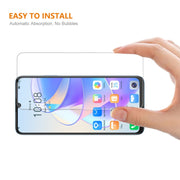 For Honor X7A 5pcs ENKAY Hat-Prince 0.26mm 9H 2.5D High Aluminum-silicon Tempered Glass Film