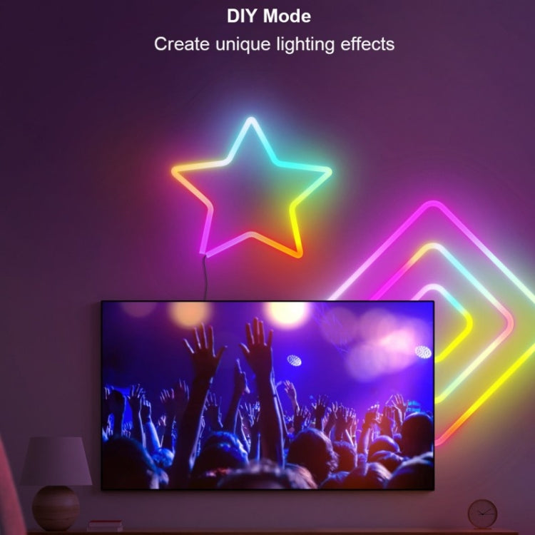 NH021 Water-resistant 3m TUYA WIFI Music Sync RGB Neon Rope Light