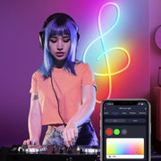 NH021 Water-resistant 3m TUYA WIFI Music Sync RGB Neon Rope Light