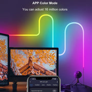 NH021 Water-resistant 3m TUYA WIFI Music Sync RGB Neon Rope Light