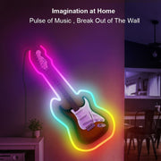 NH021 Water-resistant 3m TUYA WIFI Music Sync RGB Neon Rope Light